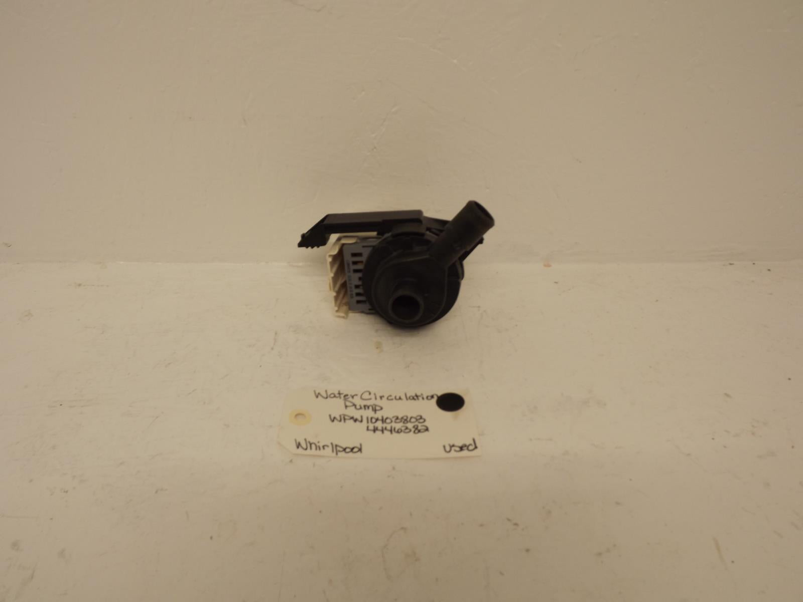 Whirlpool Washer WPW10403803 4446382 Water Circulation Pump Used Whirlpool Washer WPW10403803 4446382 Water Circulation Pump Used